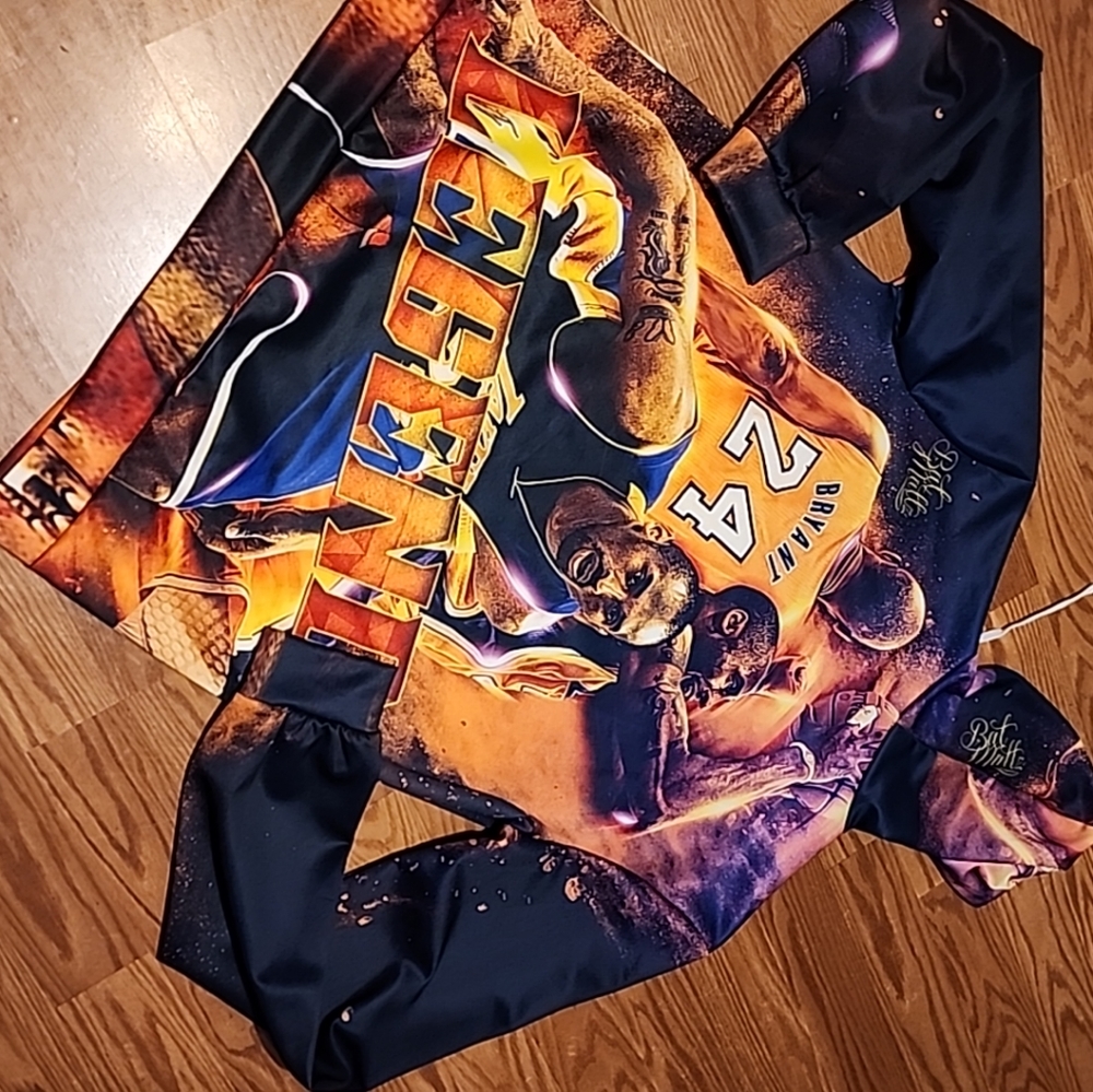 Lakers‎ Kobe Bryant hoodie xxl unbranded front pocket - Picture 4 of 10